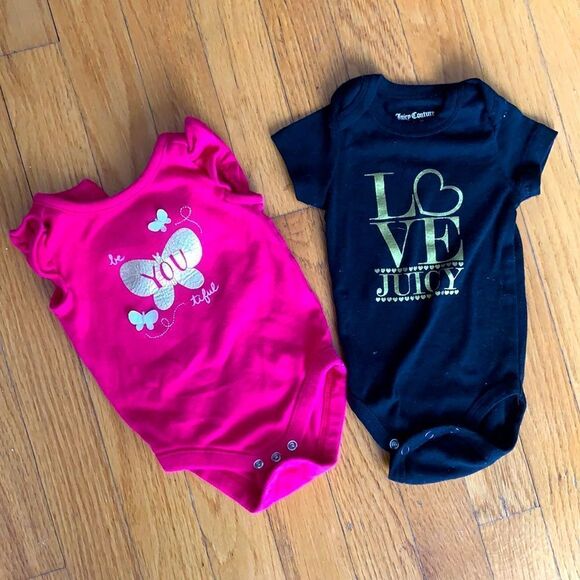 2 Piece Baby Girl Bodysuits 0/3M - Picture 1 of 6